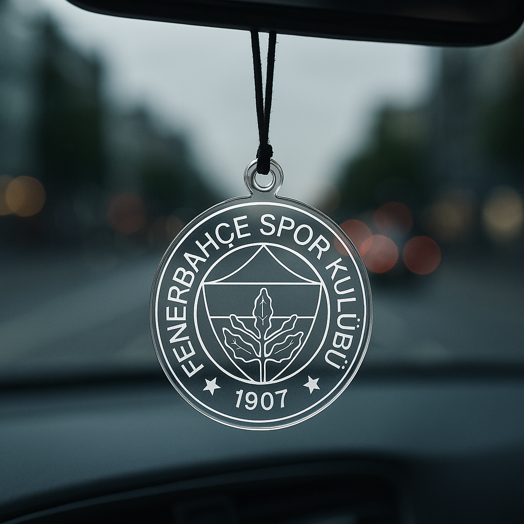 Personalisierter Acryl Autohänger - Fußballverein