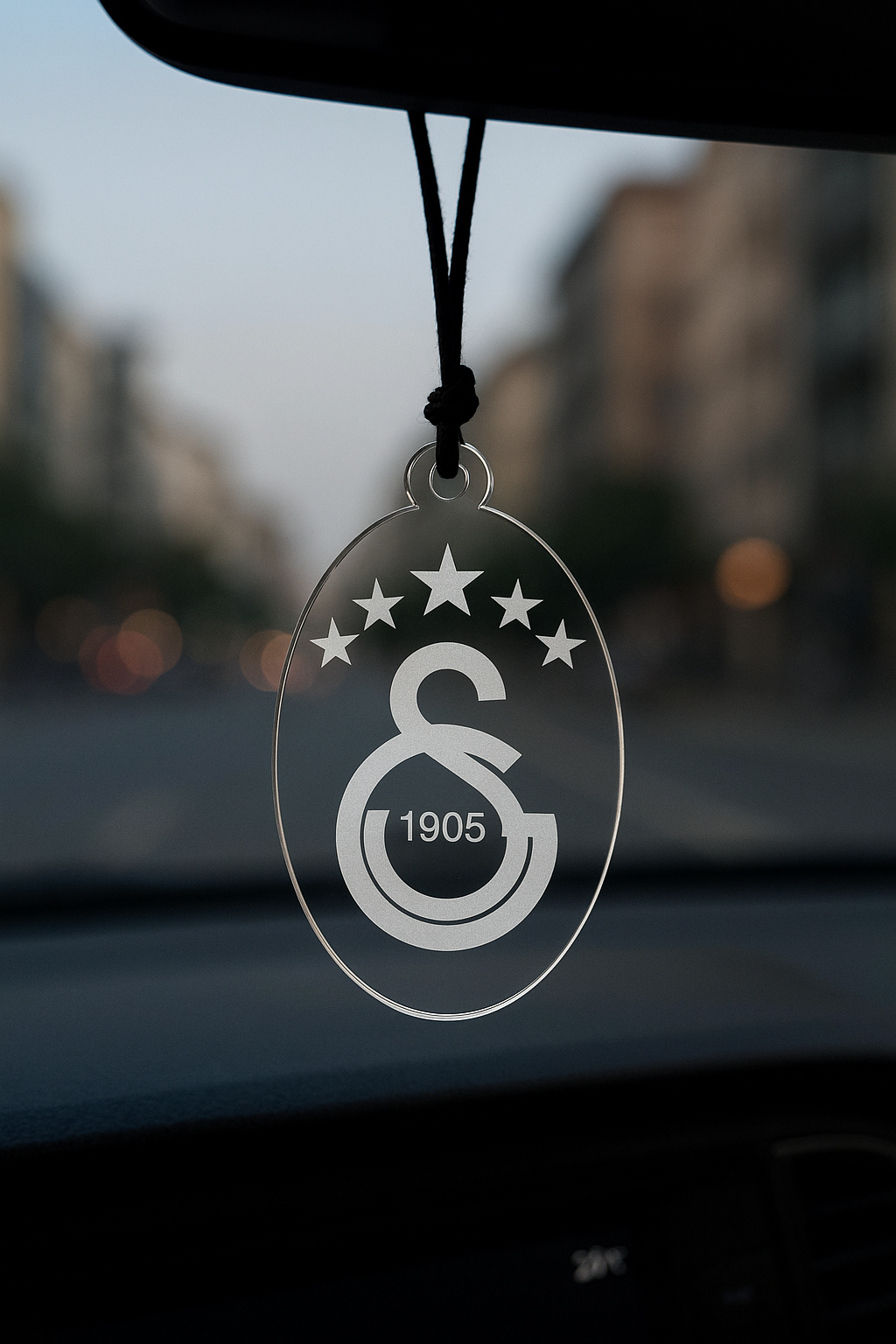 Personalisierter Acryl Autohänger - Fußballverein